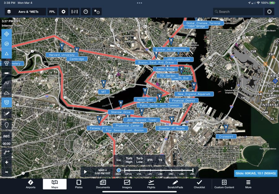 Foreflight Content Pack - Boston City Tour